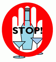 Stoppen Sie Alkohol